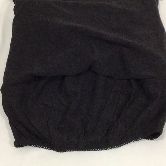 Petersyn Black Short Sleeve Chic Black Puff Sleeve Top New Size XS - Picture 5 of 9